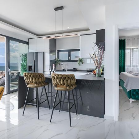 Lux Penthouse Panoramic View With Jacuzzi Διαμέρισμα Μακάρσκα Εξωτερικό φωτογραφία
