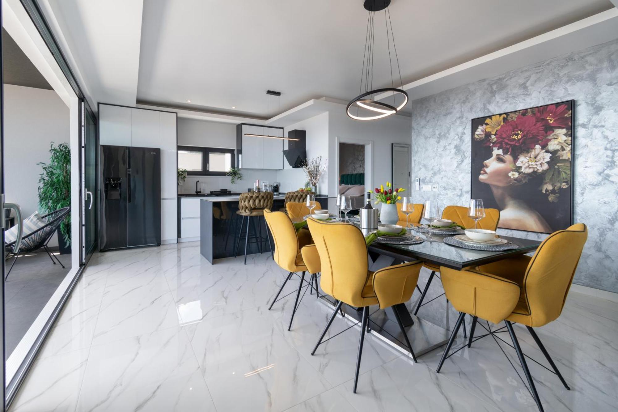 Lux Penthouse Panoramic View With Jacuzzi Διαμέρισμα Μακάρσκα Εξωτερικό φωτογραφία
