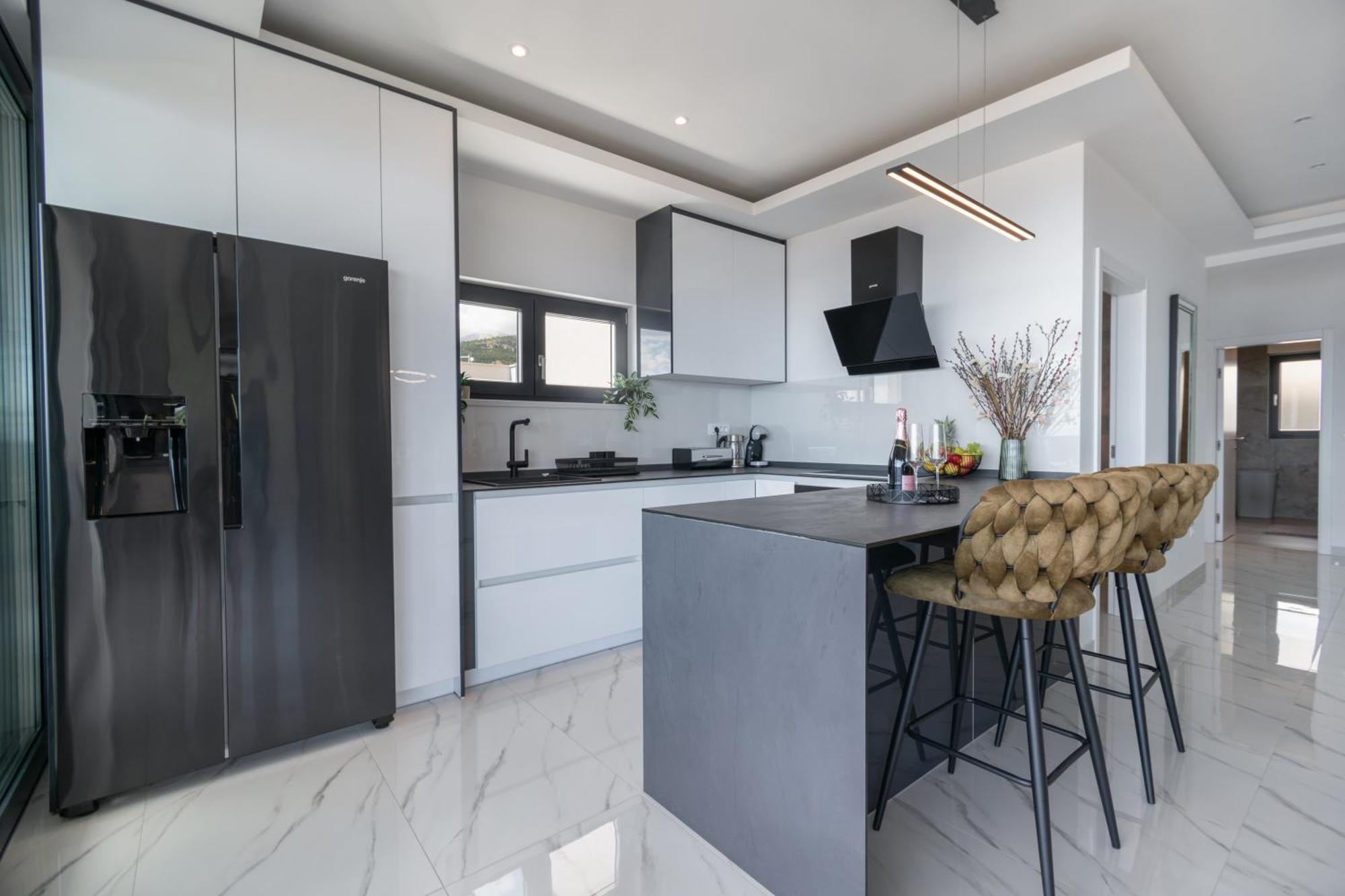 Lux Penthouse Panoramic View With Jacuzzi Διαμέρισμα Μακάρσκα Εξωτερικό φωτογραφία