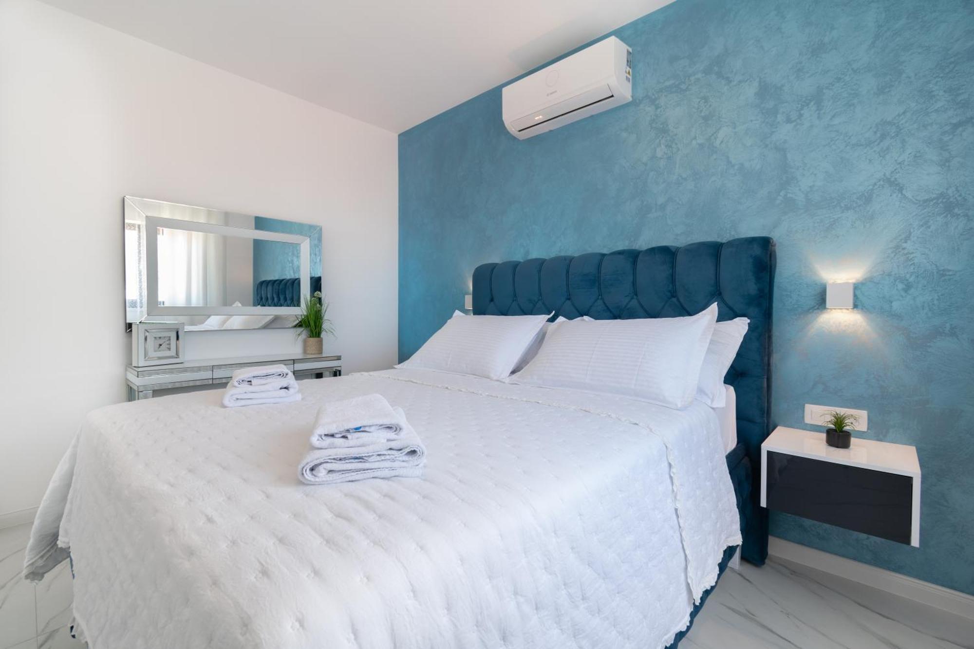 Lux Penthouse Panoramic View With Jacuzzi Διαμέρισμα Μακάρσκα Εξωτερικό φωτογραφία